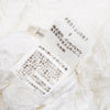 ISSEY MIYAKE JAPAN. PERMANENTE Wrinkle Pleats White Blouse