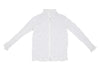 ISSEY MIYAKE JAPAN. PERMANENTE Wrinkle Pleats White Blouse