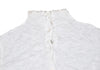 ISSEY MIYAKE JAPAN. PERMANENTE Wrinkle Pleats White Blouse