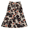 TOMORROWLAND  BALLSEY JAPAN. Beige Floral Printed Flare Skirt