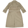 COMME des GARCONS JAPAN. TRICOT. Beige Cotton Long Trench Coat