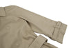 COMME des GARCONS JAPAN. TRICOT. Beige Cotton Long Trench Coat