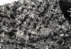COMME des GARCONS JAPAN. TRICOT. Nep Melange Black, White Tweed Coat