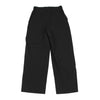 ISSEY MIYAKE JAPAN. PLEATS PLEASE FLEX-T Slit Easy Black Pants