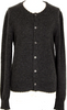 COMME des GARCONS JAPAN. robe de chambre Charcoal Cashmere Knit Cardigan