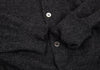 COMME des GARCONS JAPAN. robe de chambre Charcoal Cashmere Knit Cardigan