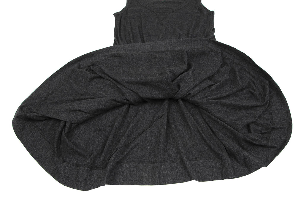 Vivienne Westwood Red Label Grey Drape Skirt Switching Sleeveless Dress