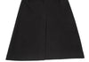 ISSEY MIYAKE JAPAN. HaaT. Black Wool Curve Switching Skirt