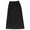 ISSEY MIYAKE JAPAN. HaaT. Black Wool Curve Switching Skirt