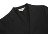 COMME des GARCONS JAPAN. robe de chambre. Black Raglan Sleeve Semi-Sheer Jacket