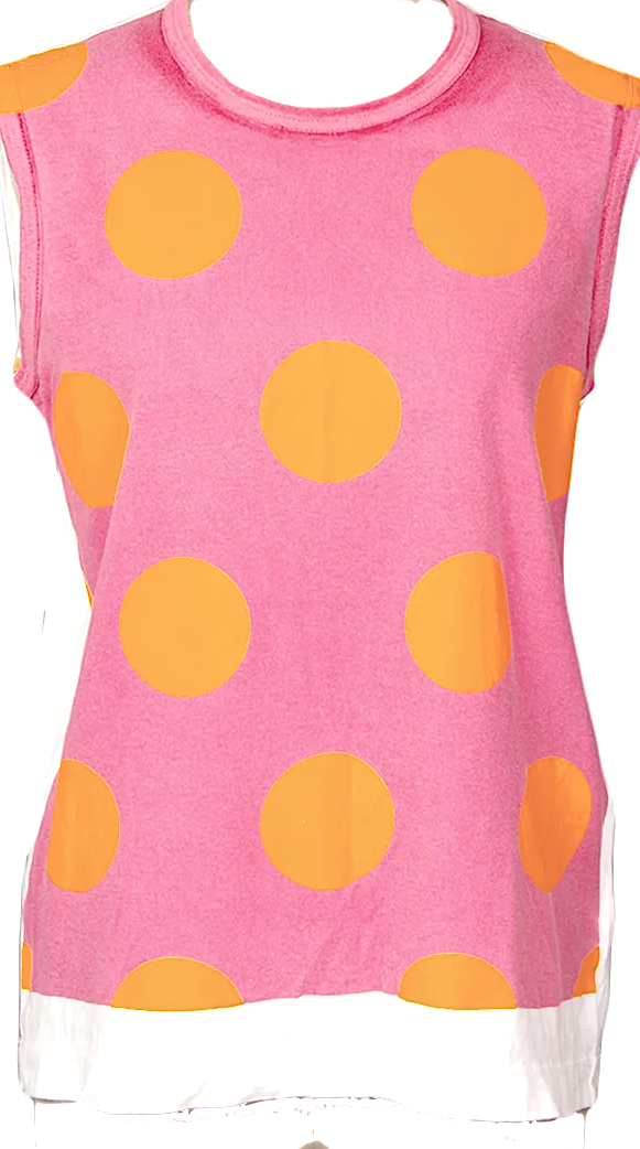 ★2025SS新作★GILA ARCHIVE★TWO TONE LETTERING SLEEVELESS Spring 24 – AKILA