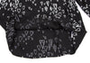 DIESEL (Glenn Martens) Black Printed Ribbon Pull over Blouse