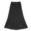 ISSEY MIYAKE JAPAN. ASHA BY MDS. Dot Decoration Design Black Silk Skirt