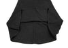 ISSEY MIYAKE JAPAN. ASHA BY MDS. Dot Decoration Design Black Silk Skirt