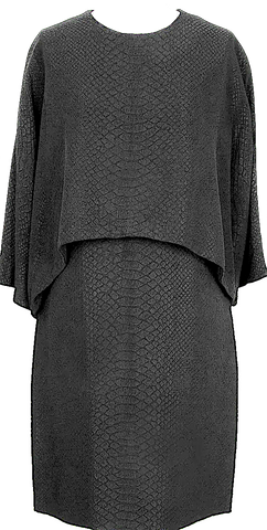 Ivan Grundahl Copenhagen. Black Polymaide Blend Long Dress