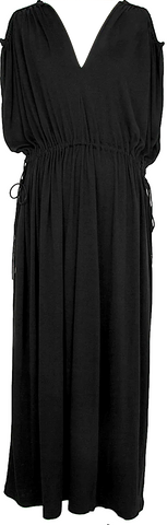 45RPM JAPAN.  Indigo Dyed Ribbon Neck Shirt/Blouse