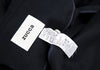 ISSEY MIYAKE JAPAN. zucca. Front Wrap Navy Shaggy Coat