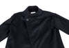 ISSEY MIYAKE JAPAN. zucca. Front Wrap Navy Shaggy Coat