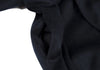 ISSEY MIYAKE JAPAN. zucca. Front Wrap Navy Shaggy Coat