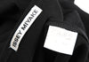 ISSEY MIYAKE  JAPAN. Black Wool Panel Switching Dress