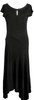 ISSEY MIYAKE  JAPAN. Black Wool Panel Switching Dress