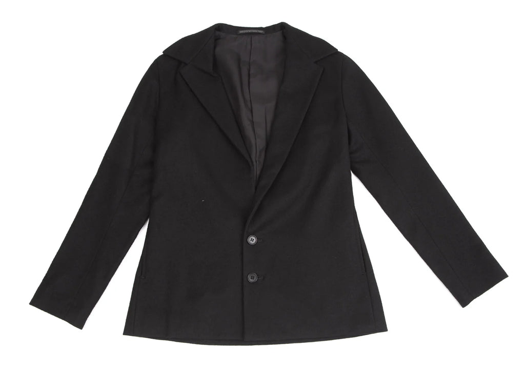 YOHJI YAMAMOTO JAPAN. Y's Wool Black Tailored Jacket