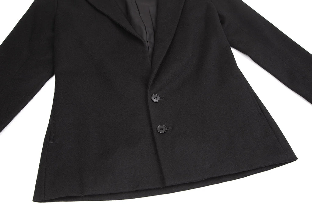 YOHJI YAMAMOTO JAPAN. Y's Wool Black Tailored Jacket