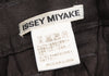 ISSEY MIYAKE Japan. Brown Faux Suede Pleated Skirt