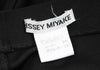 ISSEY MIYAKE JAPAN. Black Rayon Stretch Long Skirt