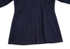 COMME des GARCONS JAPAN. TRICOT. Navy Wool Back Pleated Switching Shirt