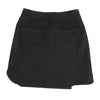 JIL SANDER Black Wool Wrap Skirt