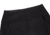 JIL SANDER Black Wool Wrap Skirt