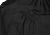 yoriori Japan. Black Random Gathered Flare Dress