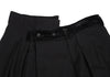 COMME des GARCONS JAPAN. Black Velours Switching Skirt
