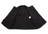 yoshie inaba JAPAN. Black Nylon Cotton Belted Coat