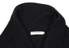 united bamboo  Japan. Black Cashmere Blend Knit Cardigan