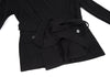 united bamboo  Japan. Black Cashmere Blend Knit Cardigan