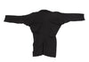 COMME des GARCONS JAPAN. TRICOT. Black Zipper Design Wool Top