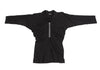 COMME des GARCONS JAPAN. TRICOT. Black Zipper Design Wool Top