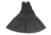 BEAUTY & YOUTH UNITED ARROWS JAPAN. Charcoal Linen Sleeveless Tiered Dress