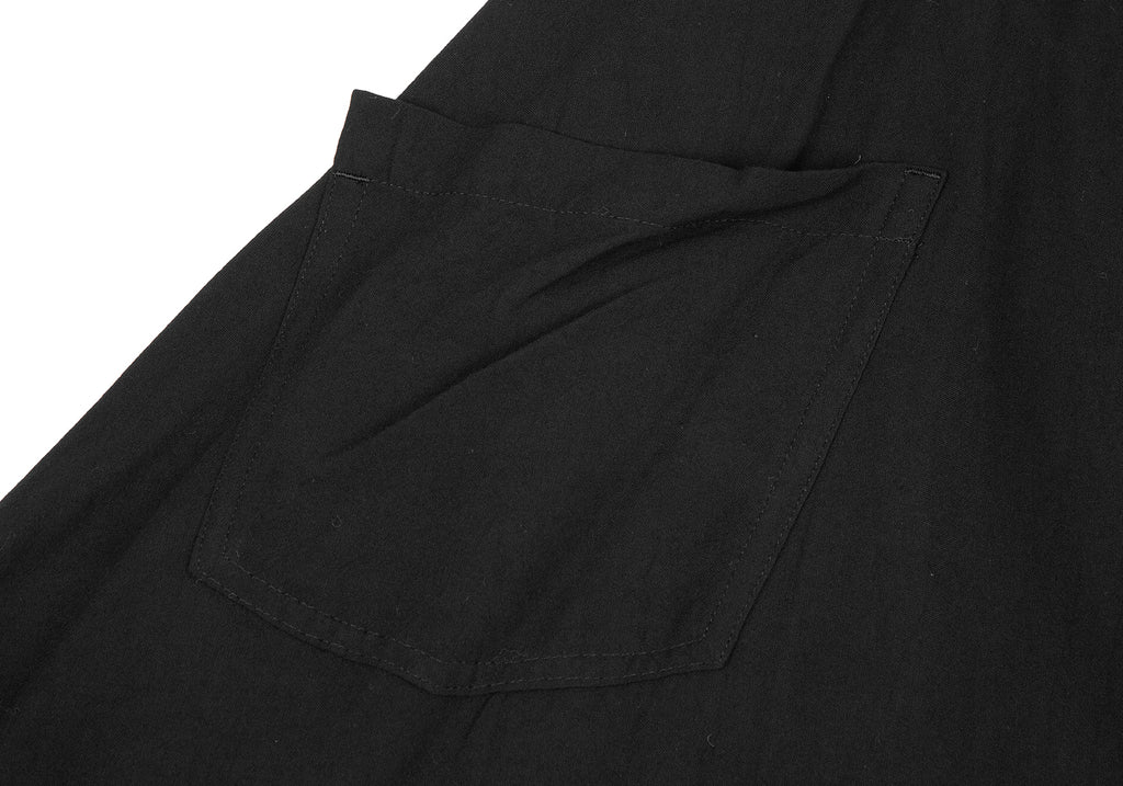 Yohji Yamamoto Japan. Y's Black Rayon Long Skirt