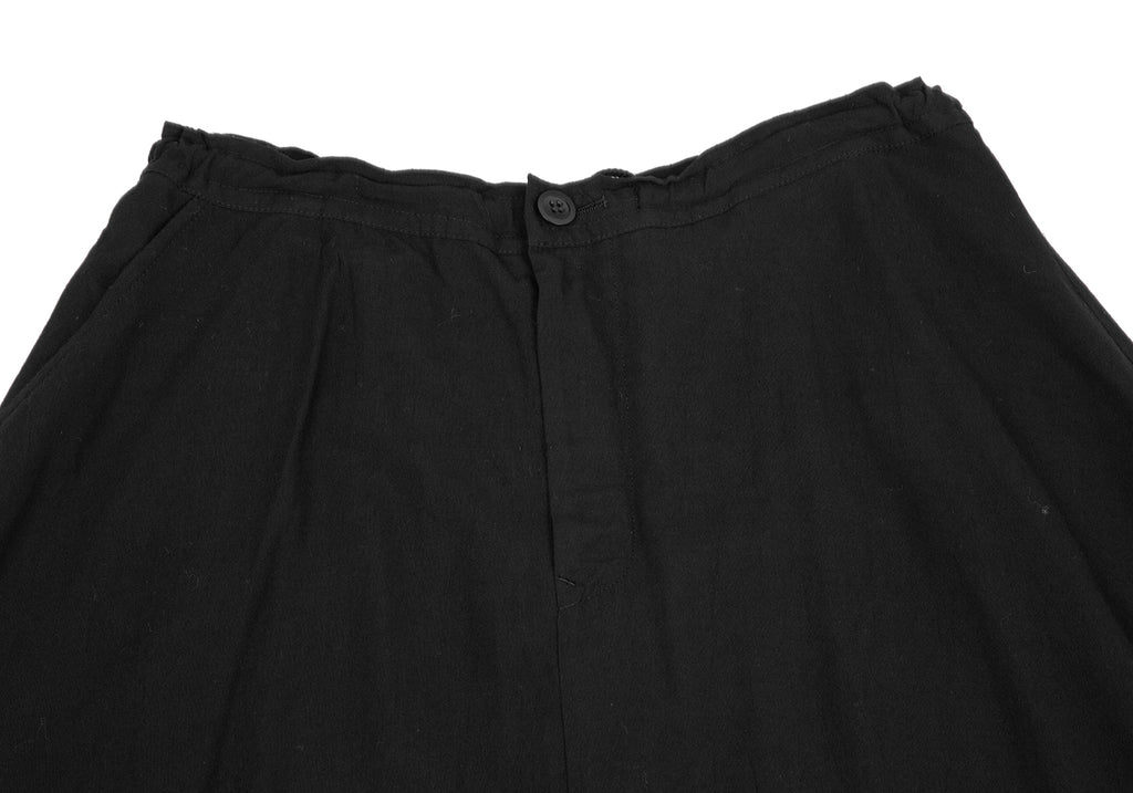 Yohji Yamamoto Japan. Y's Black Rayon Long Skirt