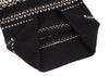 ISSEY MIYAKE JAPAN. EPOCA. Black Wool Blend Beaded Decorative Knit Sweater