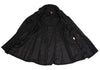 MARITHE + FRANCOIS GIRBAUD Paris. Black Gather Poly Coat