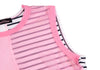 COMME des GARCONS Japan. TRICOT. Pink Dyed Mesh Swicthing Tank Top