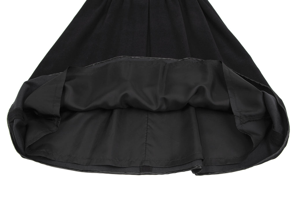 Issey Miyake Japan. Zucca. Black Cotton Rayon Sleeveless Belted Dress