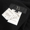 YOHJI YAMAMOTO JAPAN. Y's Black Knit Switching Asymmetry Dress