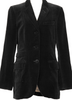 Jean-Paul GAULTIER PARIS. CLASSIQUE Black Cotton Velvet Jacket
