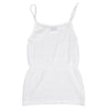 Jean-Paul GAULTIER FEMME. White Logo Broad Stitch Camisole White