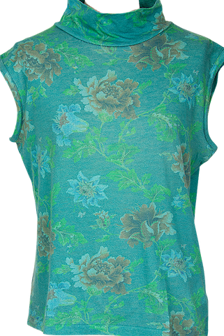 MARNI Paris. 100% Cotton Multi Colored Printed Midi Length Dress